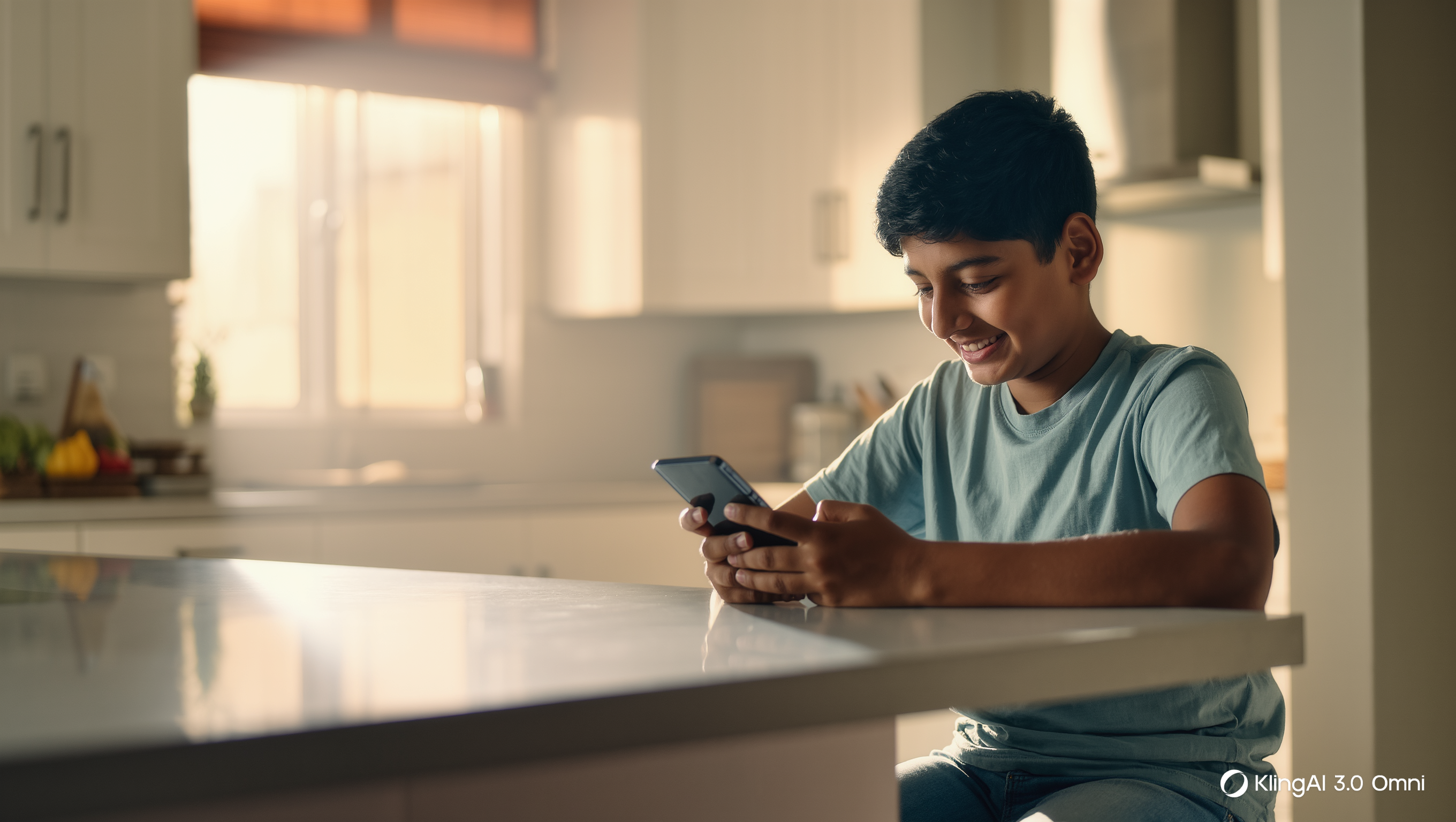 Teenager chatting with Sparks