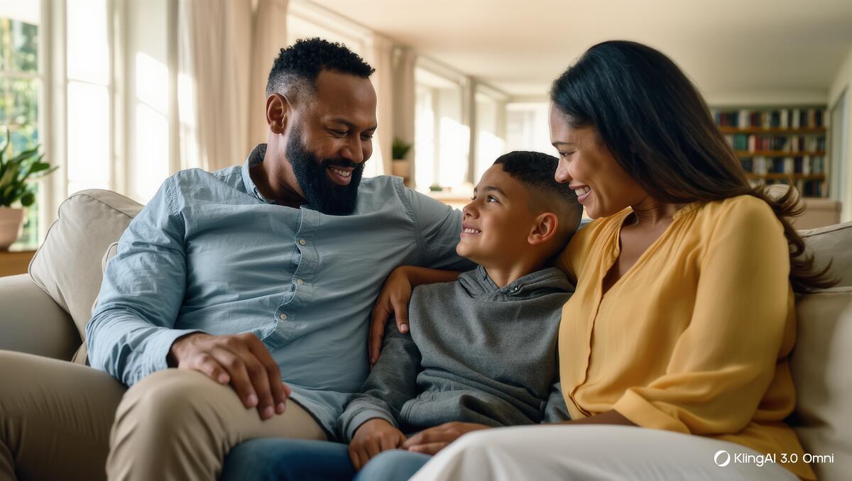 A parent thinking about their teenager's future